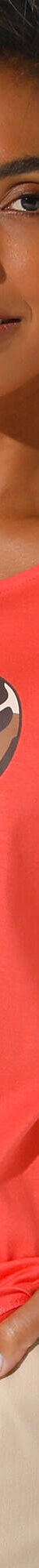 T-shirt loose imprimé "LOVE" (corail) T-shirt loose imprimé "LOVE" (corail)